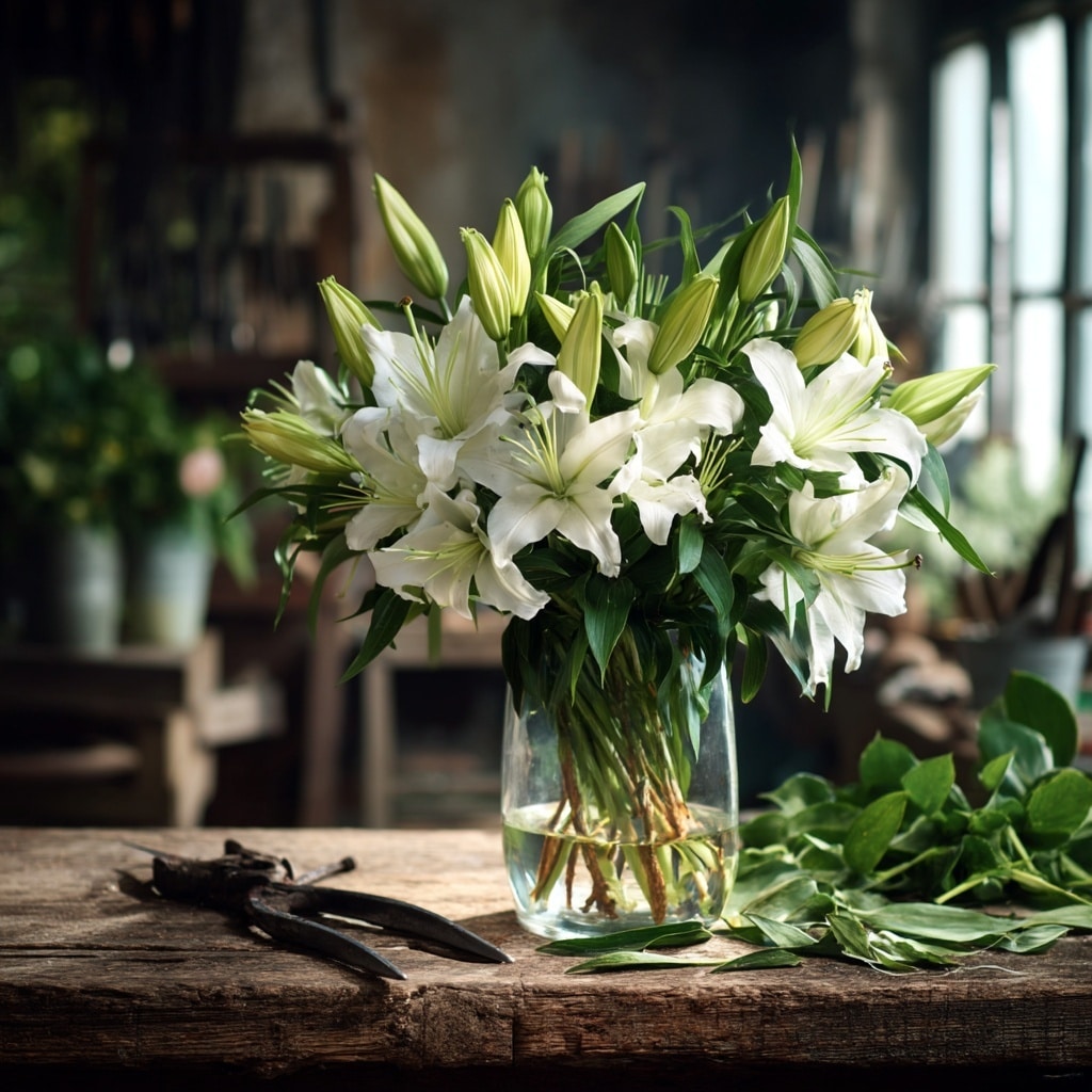 How to Grow Lily Flowers: Complete Guide for Gardeners 11 Harvesting Lily Flowers for Vases