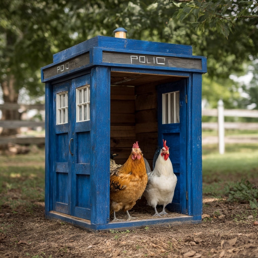 Themed Coop Tardis or Custom Builds