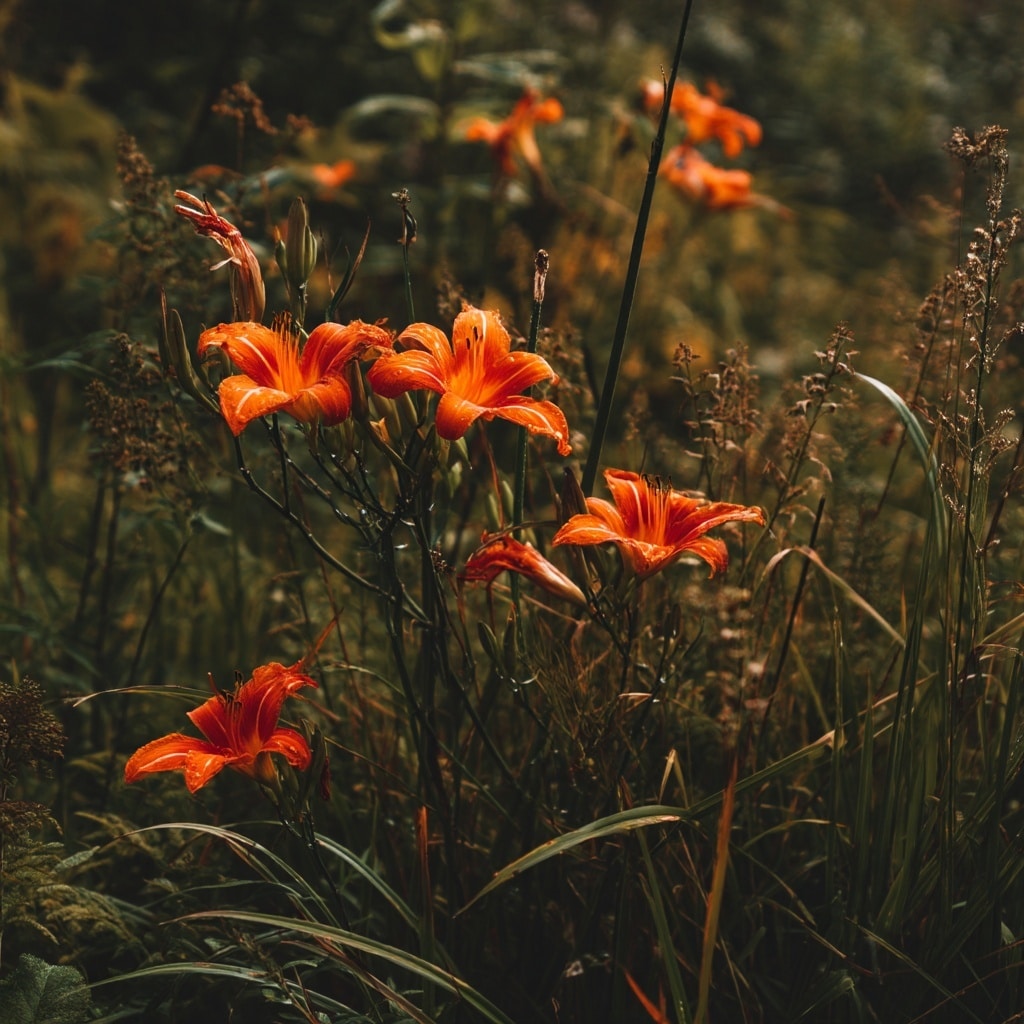 Where Do Tiger Lily Flowers Grow Wild