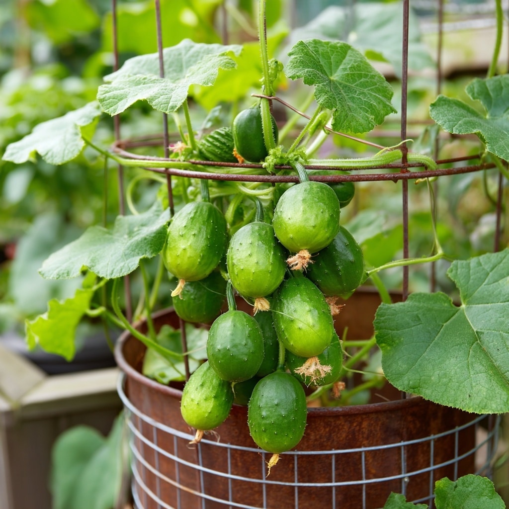 Tomato Cage Trellis