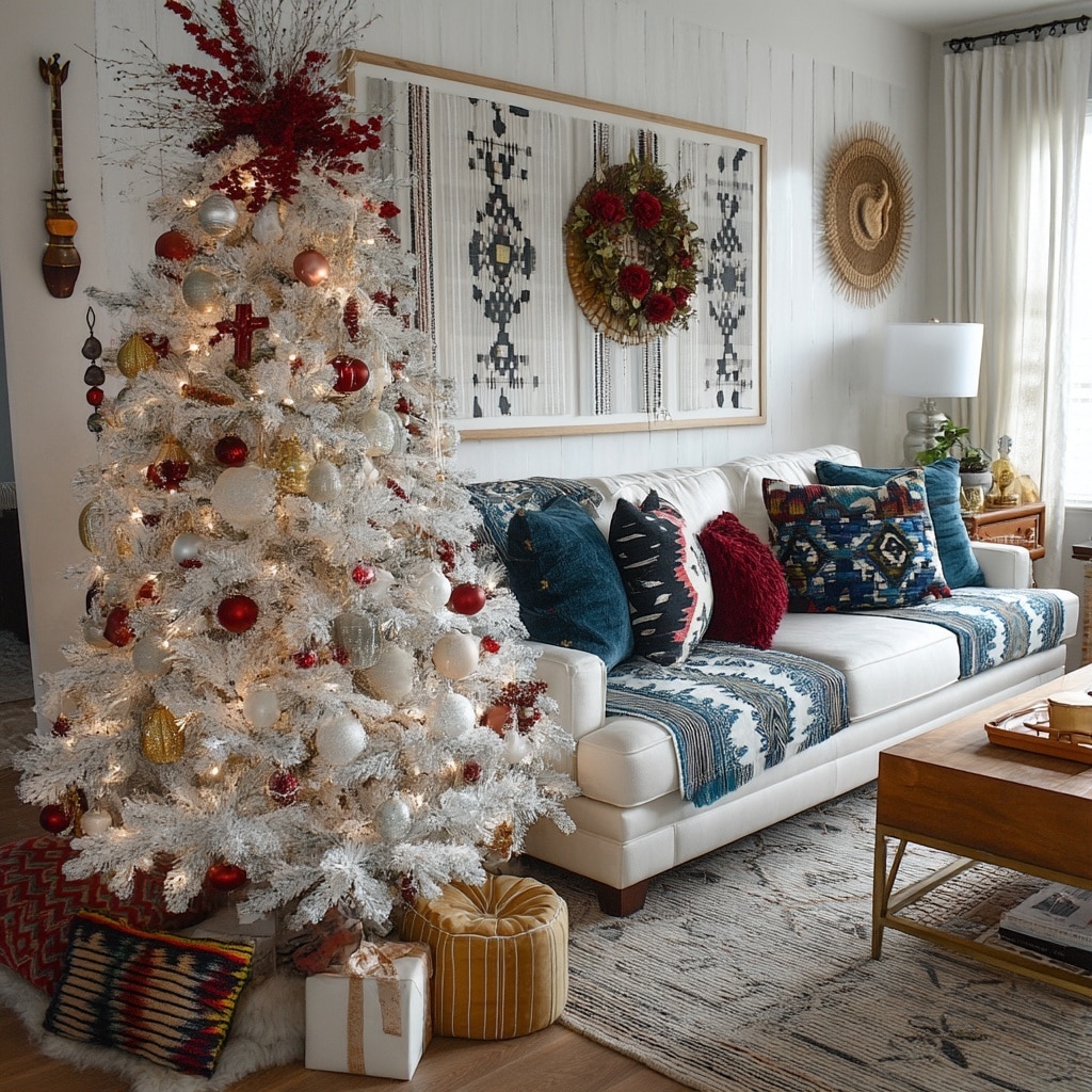 Traditional vs. Modern White Tree Styles