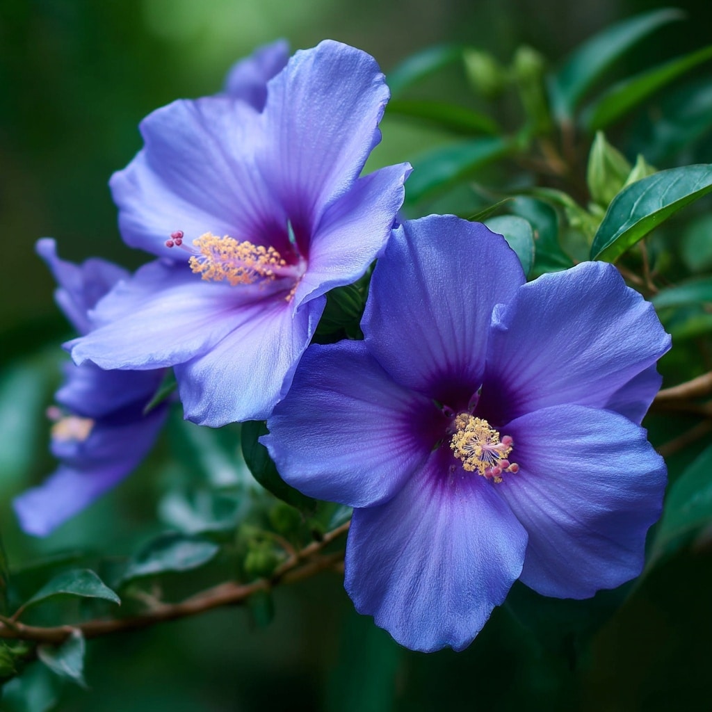 Blue Hibiscus A Rare and Captivating Beauty