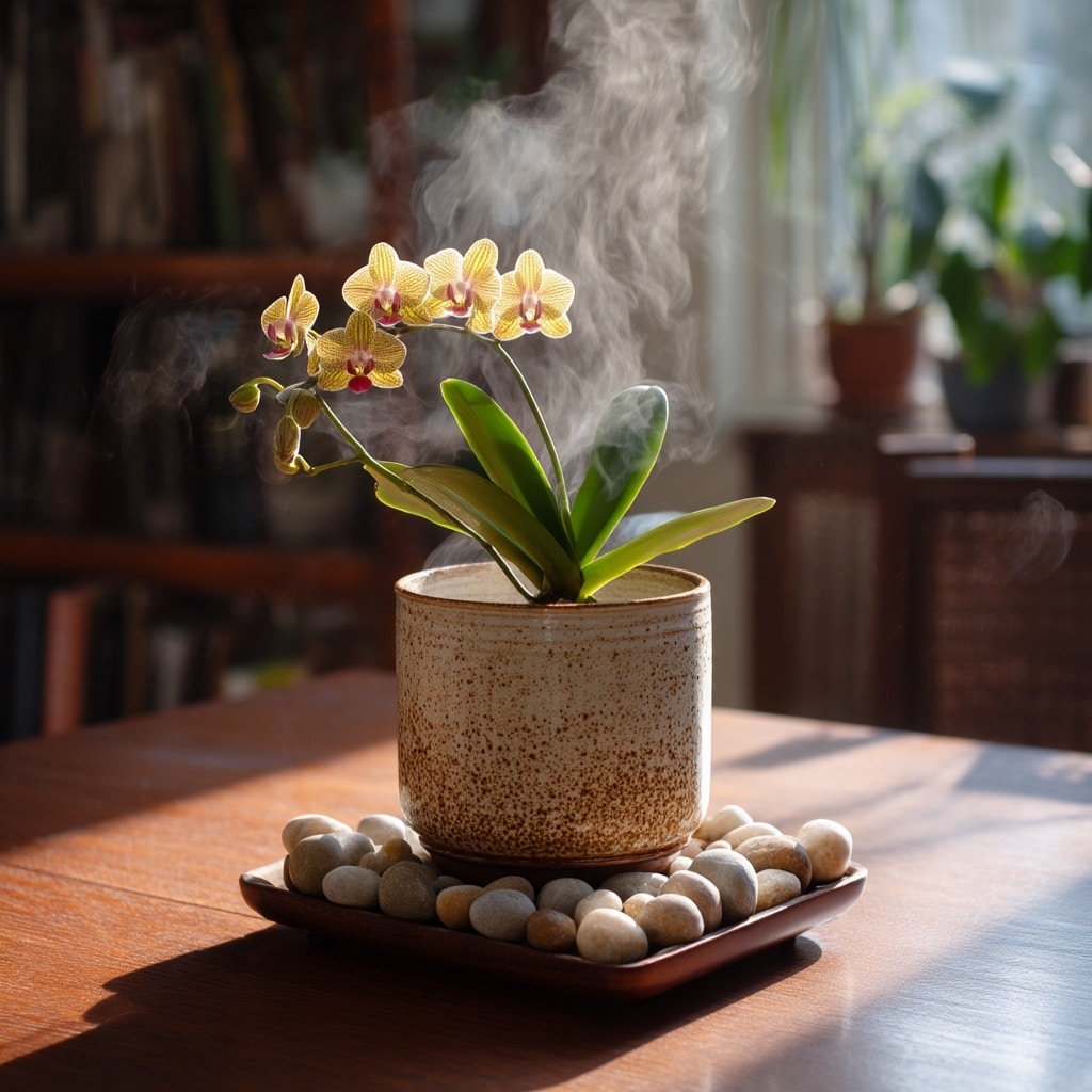 Create a Humid Environment for Your Orchid