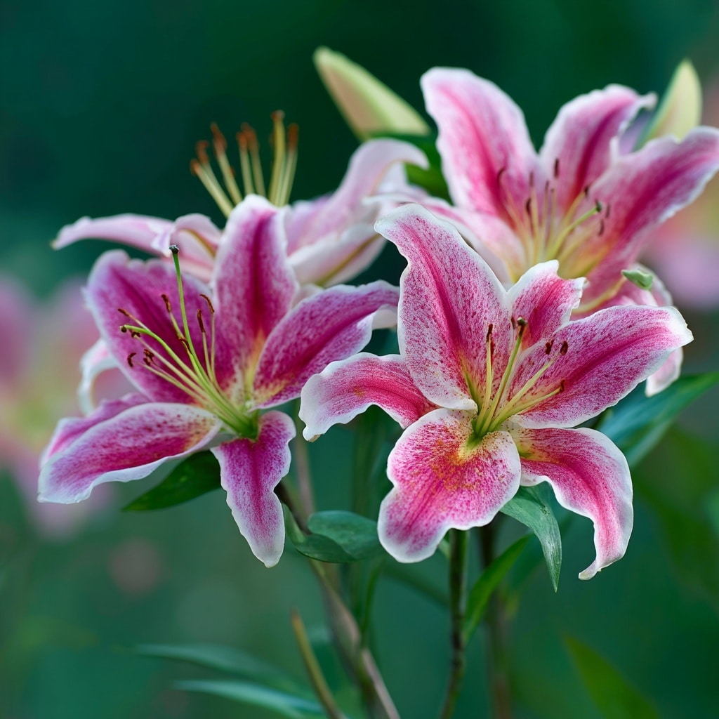  Oriental Lilies