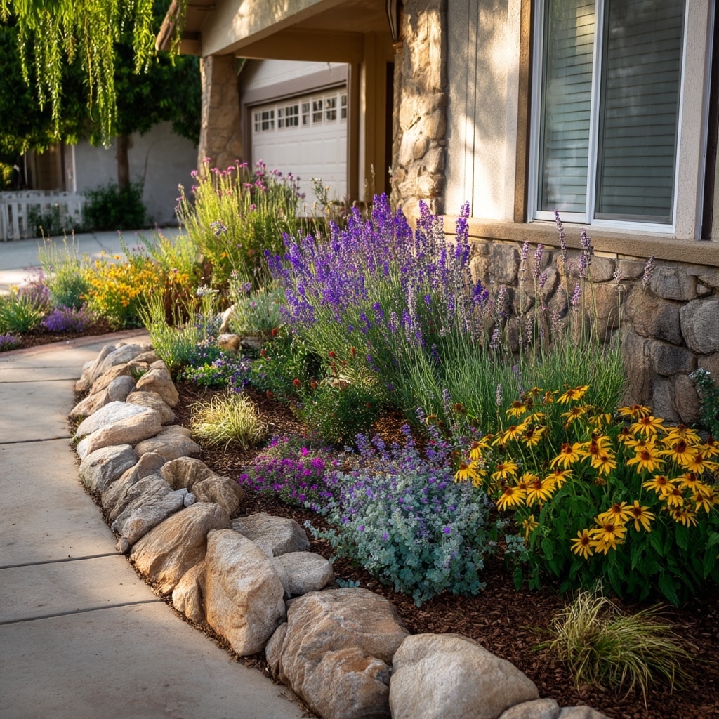 Low-Maintenance Flower Bed Ideas