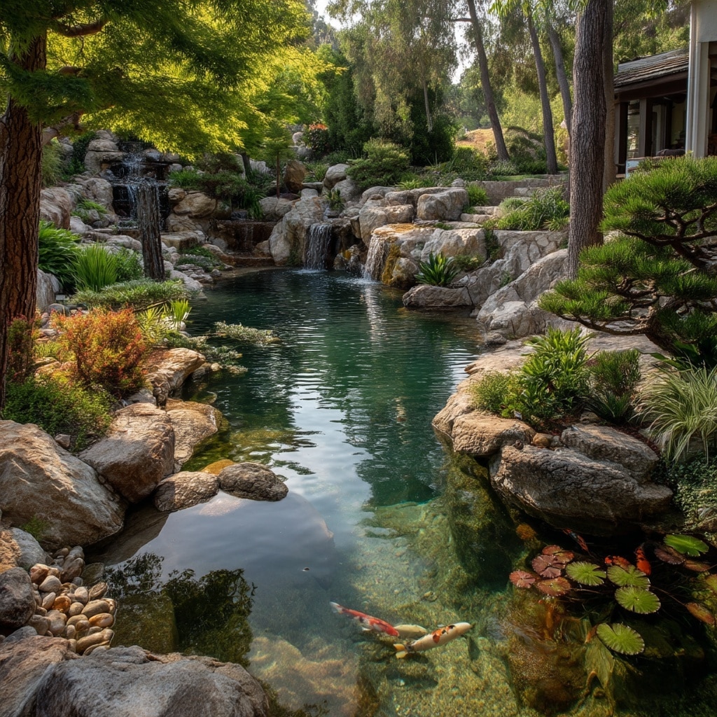 Water Features as the Heart of a Backyard Oasis