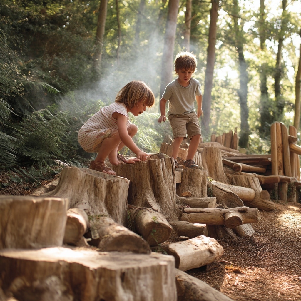 Natural Climbing Structures