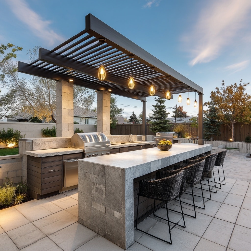 Create the Ultimate Outdoor Kitchen and Grill Station