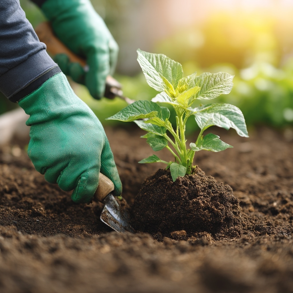 Planting Hibiscus