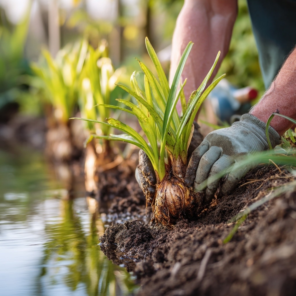 How to Plant Texas Spider Lily in Ponds (or Near Water)