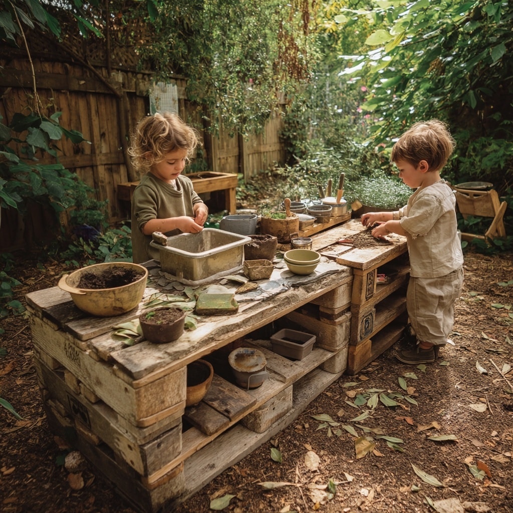 Mud Kitchens for Messy Play