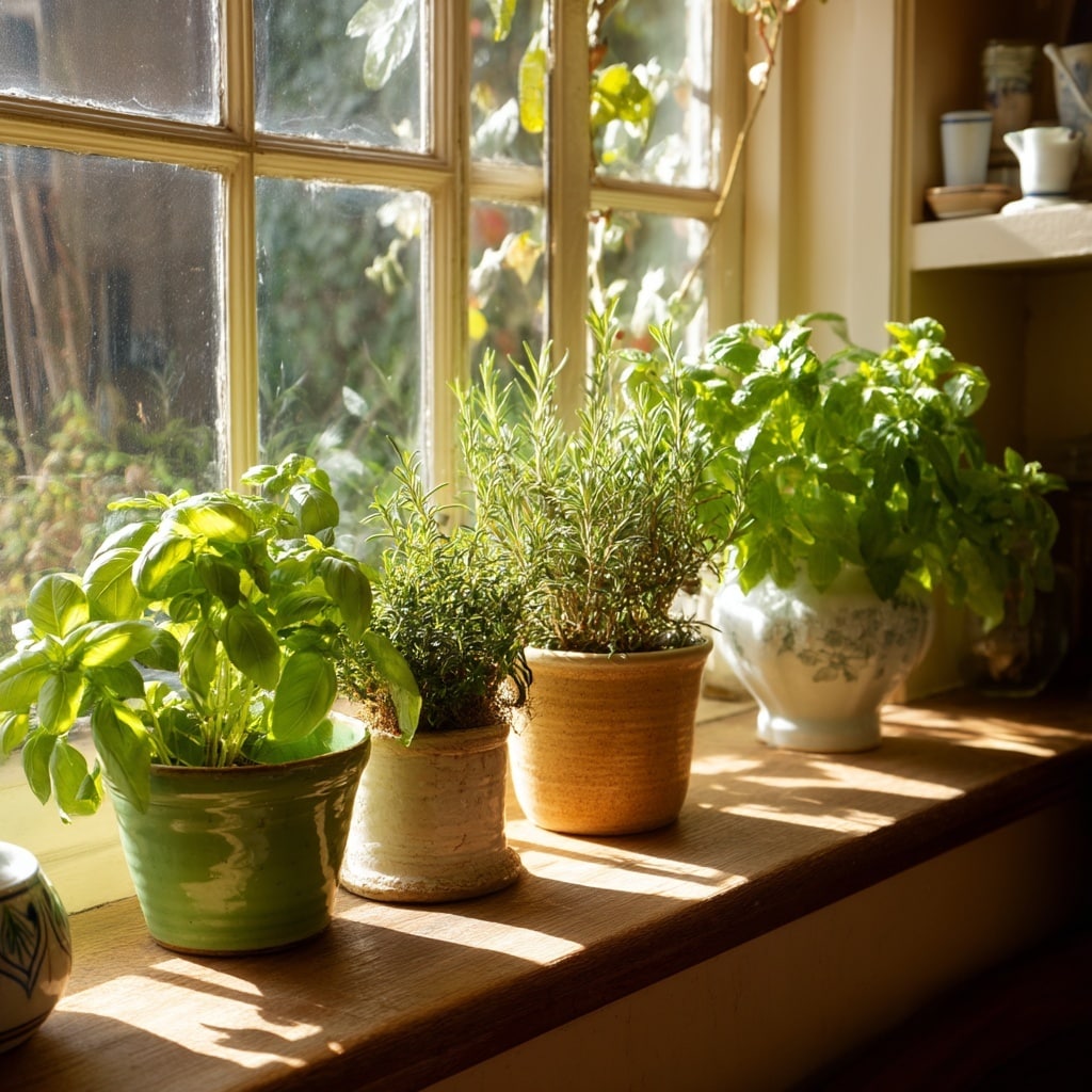 . Indoor Herb Gardens Fresh Flavors at Your Fingertips
