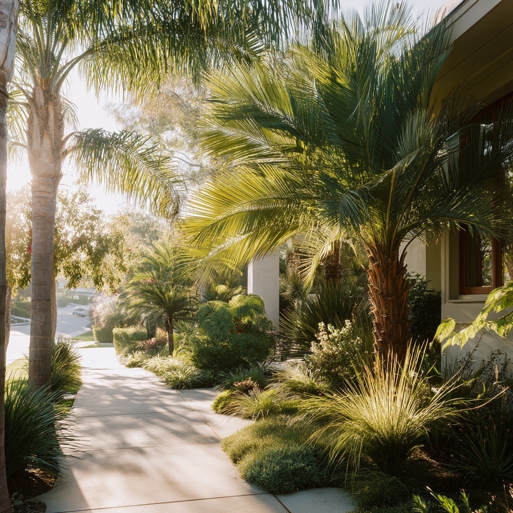 .Medium Sized Palm Tree