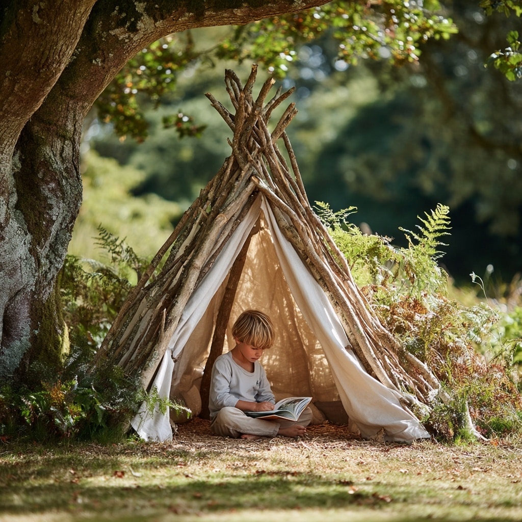 Dens and Teepees for Hideaway Fun