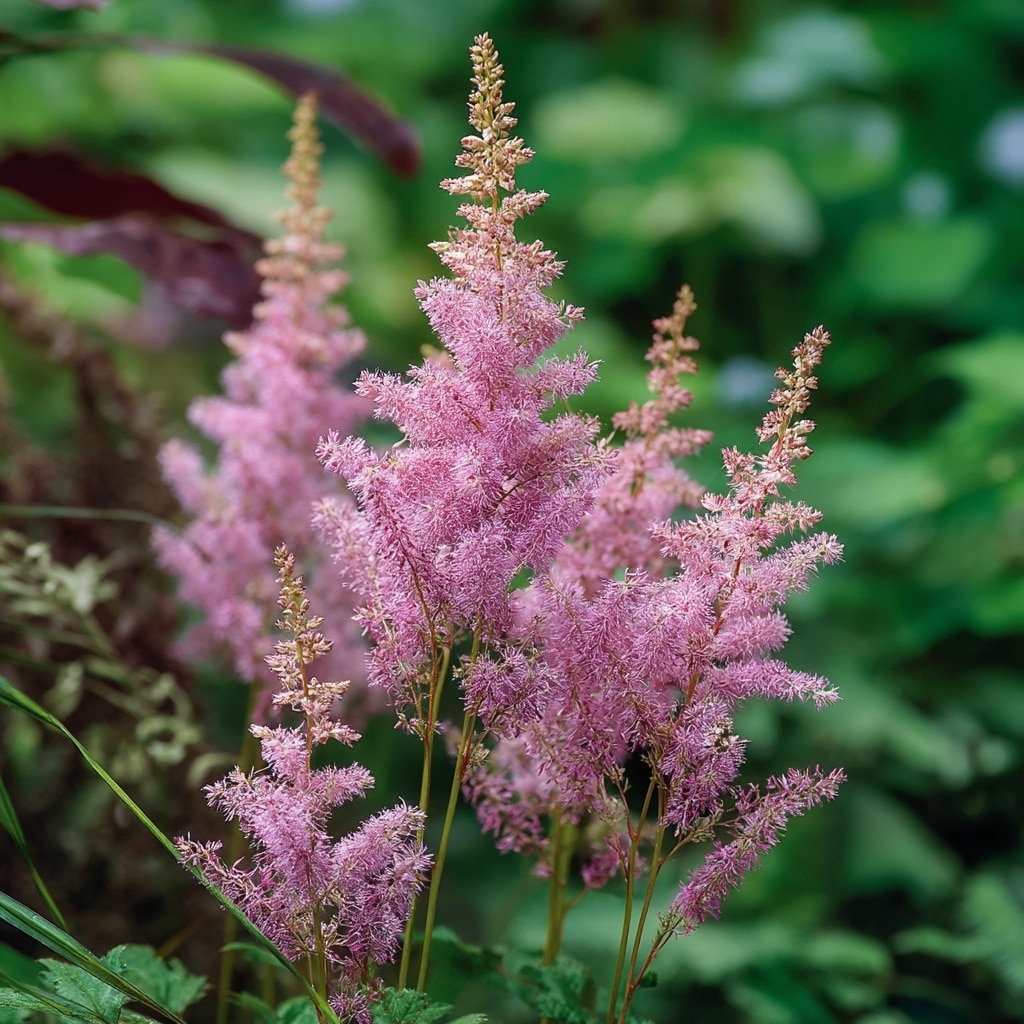  Astilbe – Soft Plumes for Shady Spots