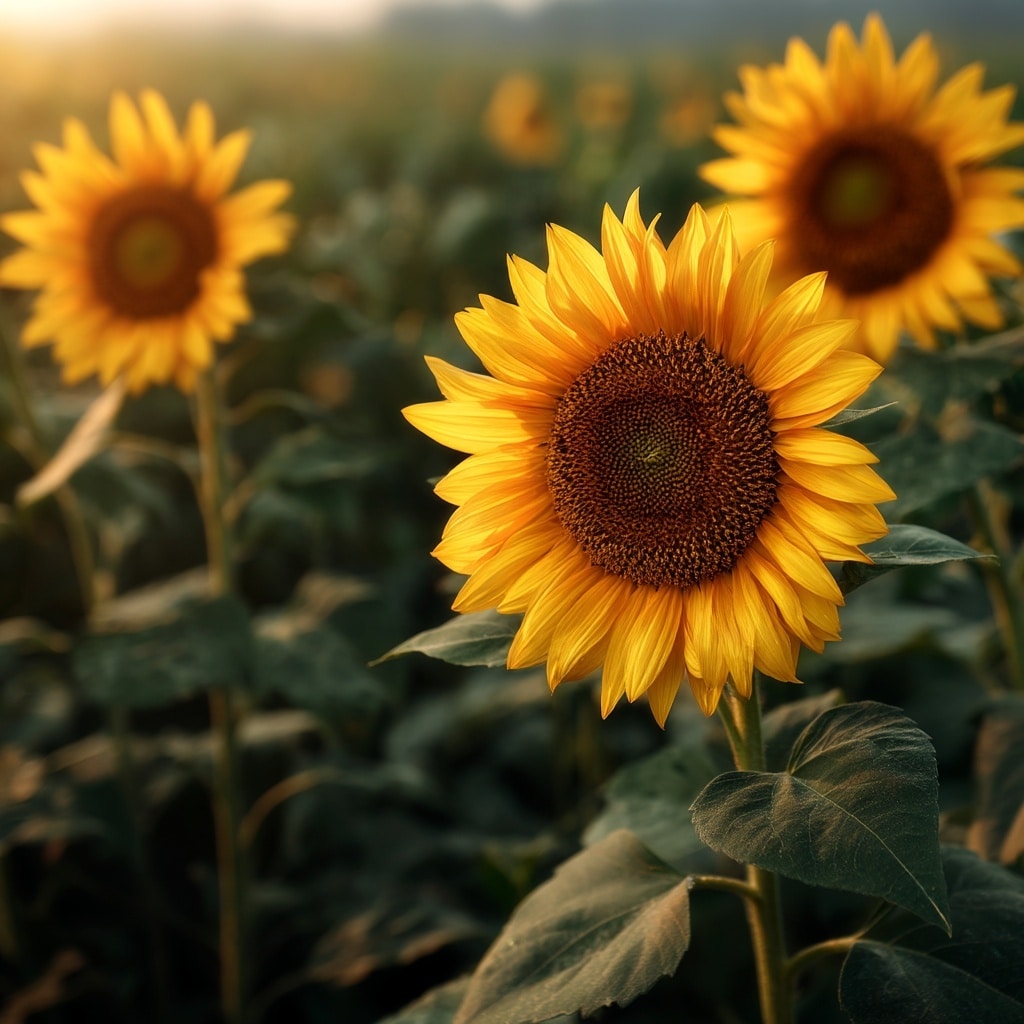  Sunflowers