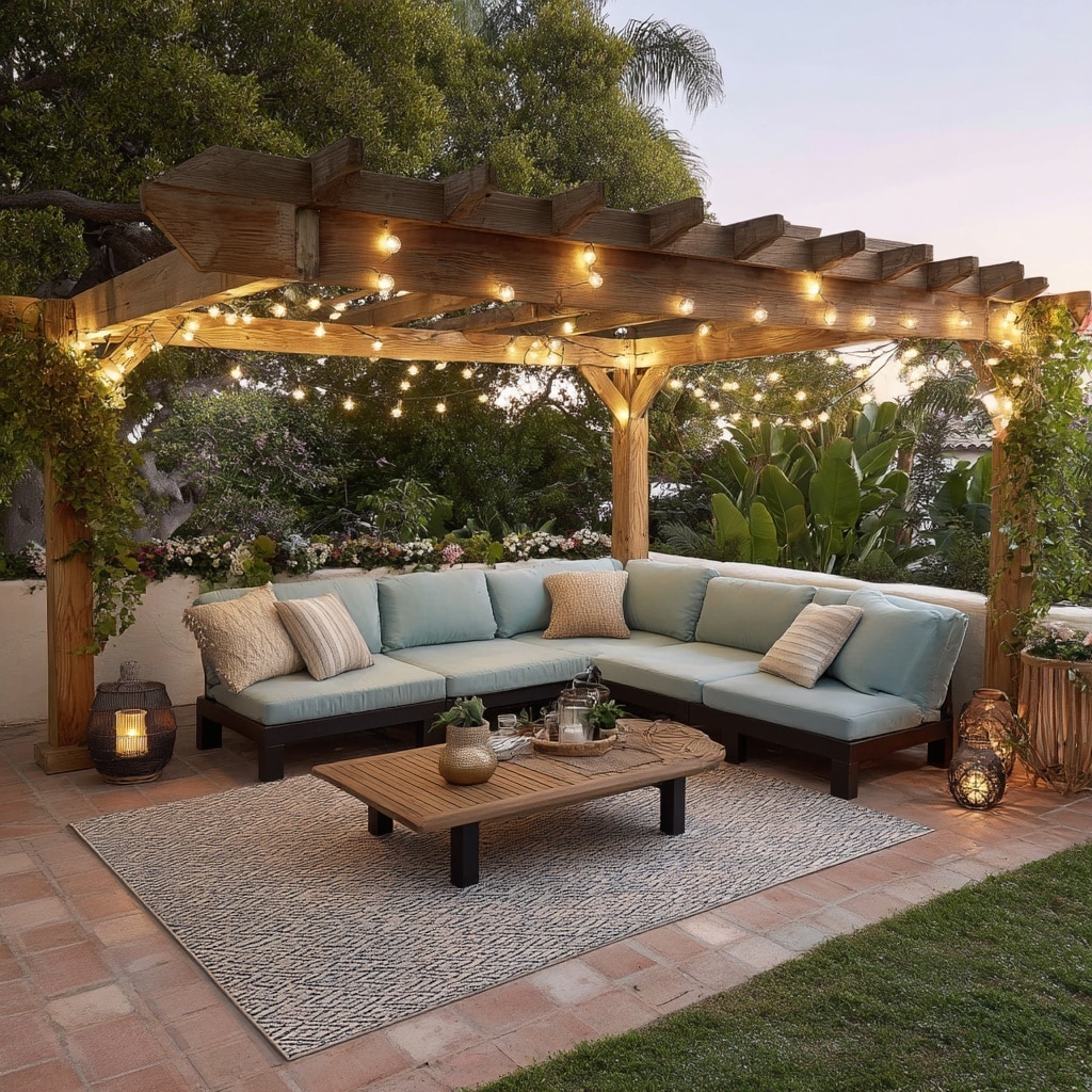 Turn Your Patio into an Outdoor Living Room