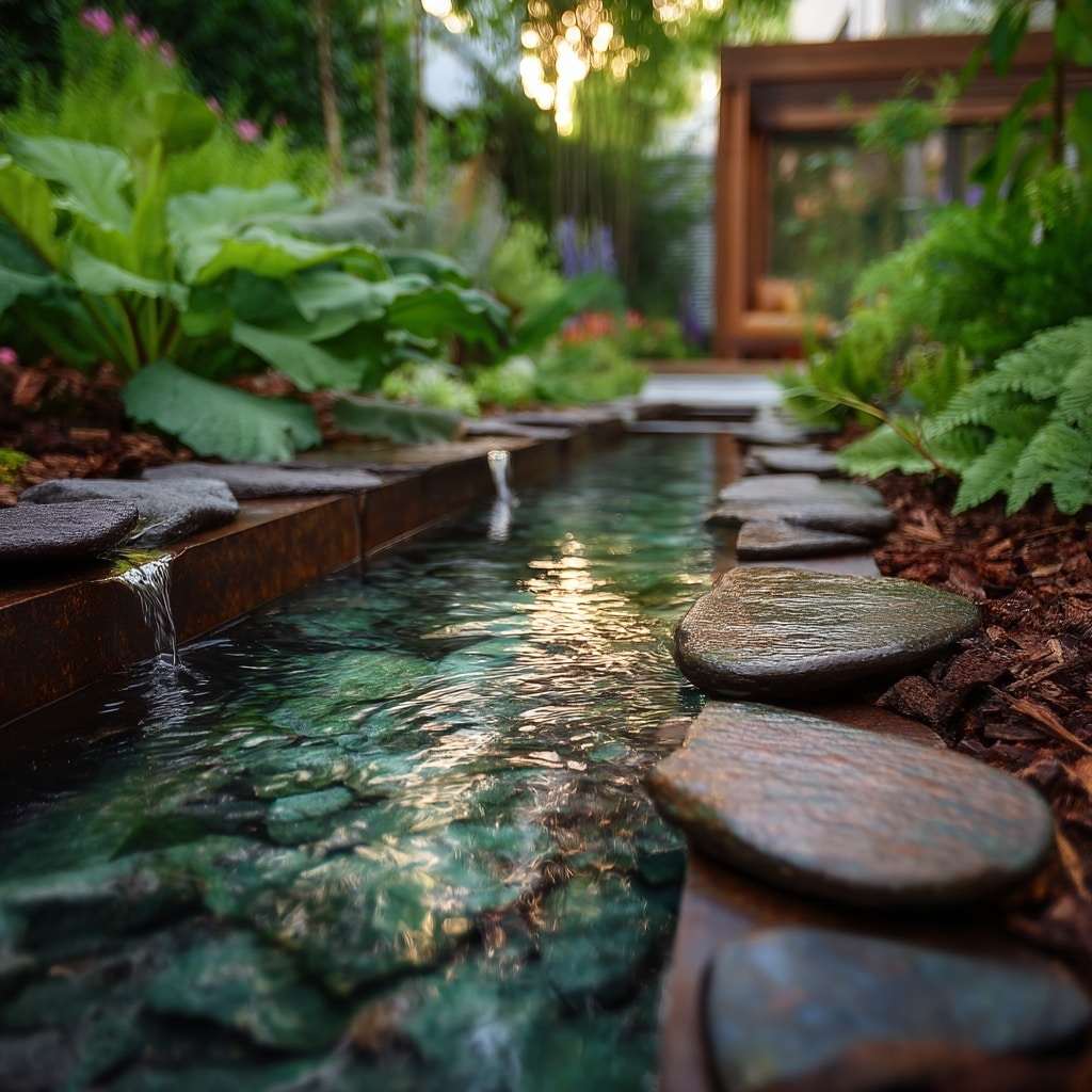Water Feature Garden