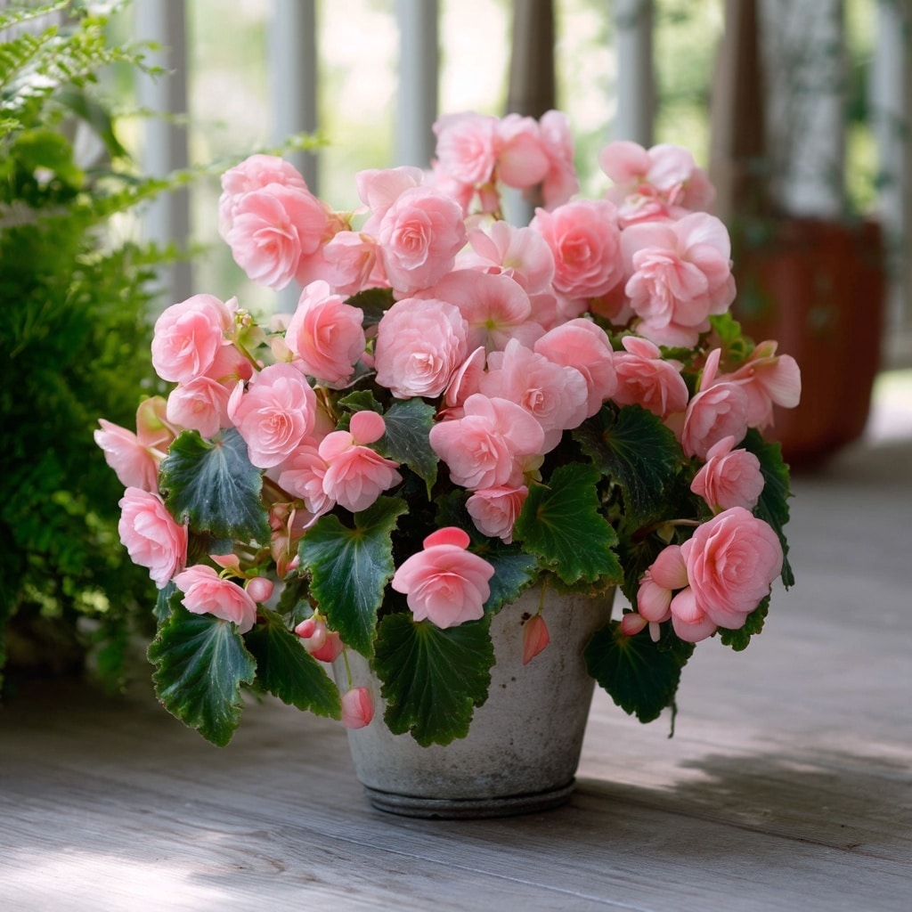 Rose Begonias – Delicate Blooms for Shady Corners