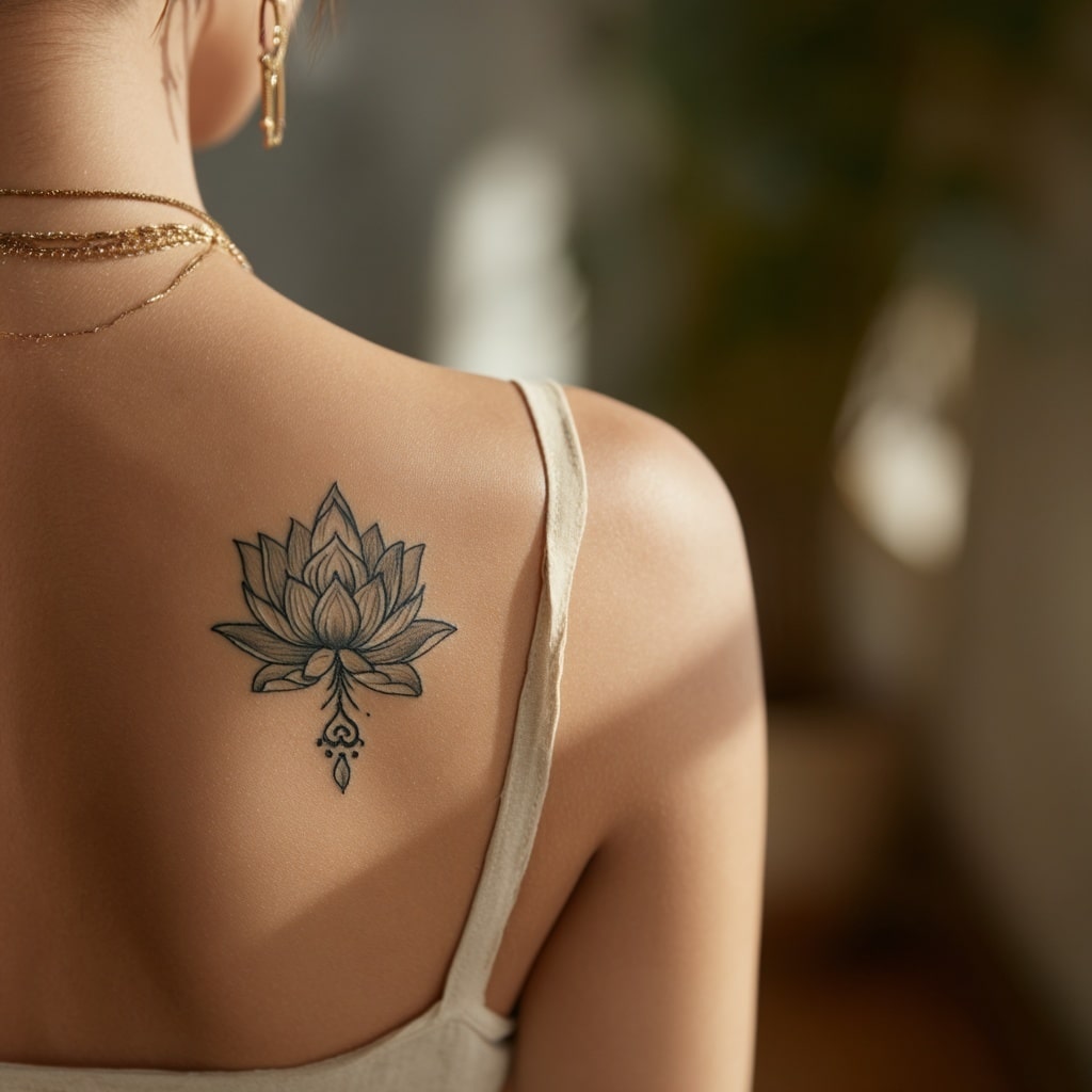 Lotus Flower Tattoos and Their Meanings
