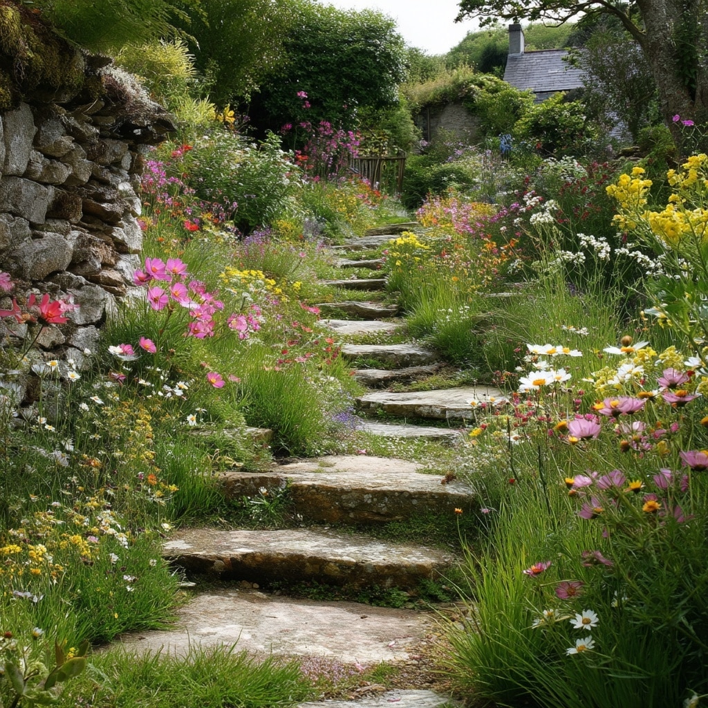 Handmade Stone Pathways