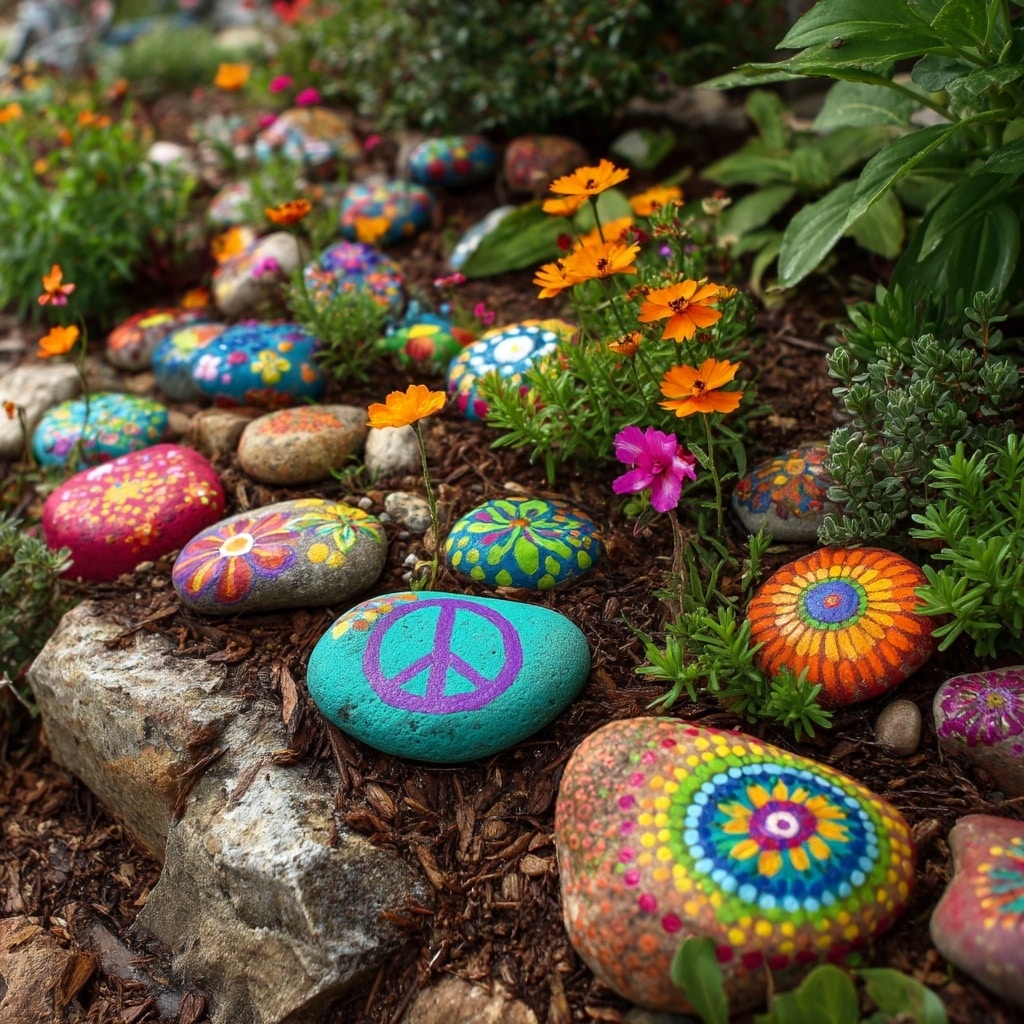 Painted Rock Decorations