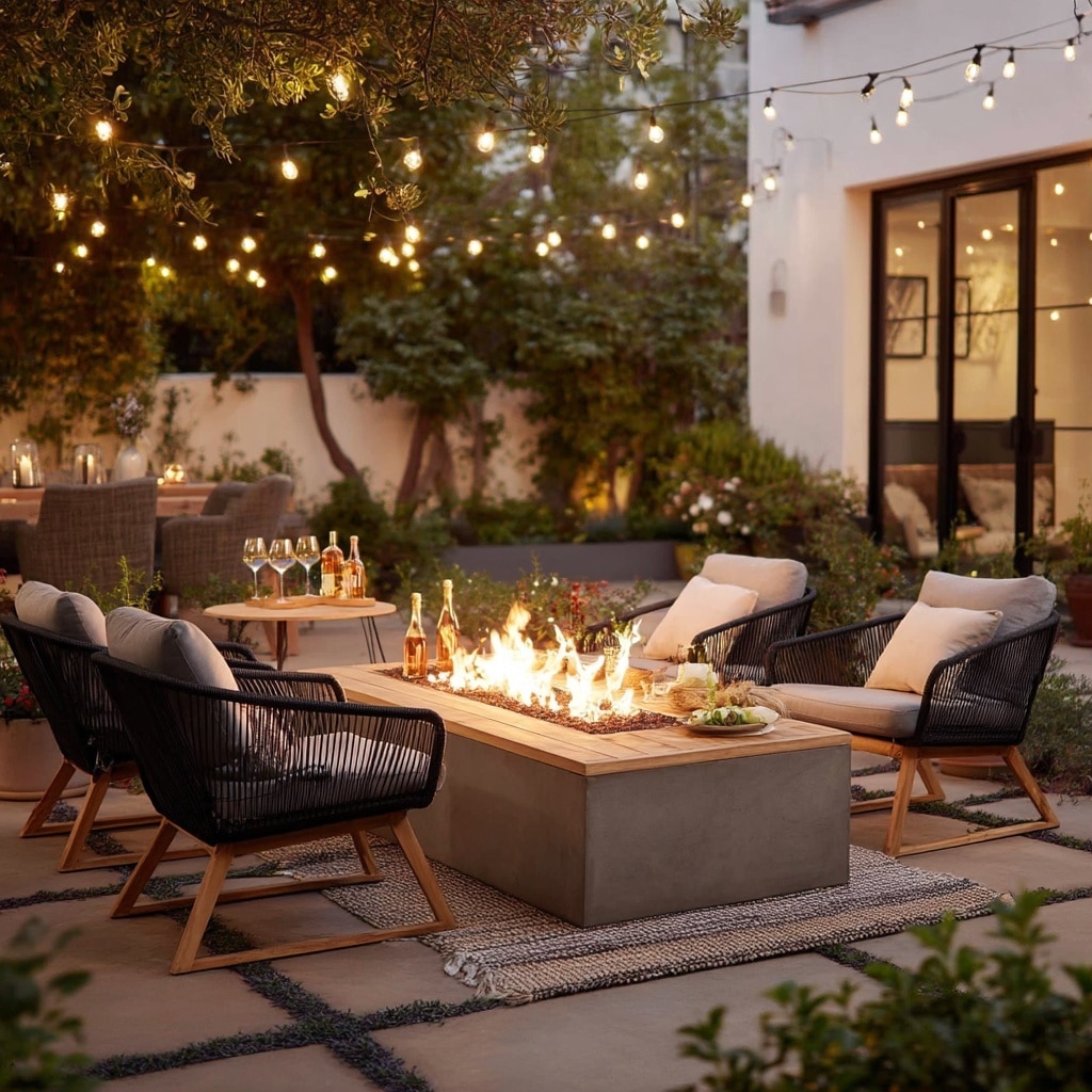 fire pit ideas backyard