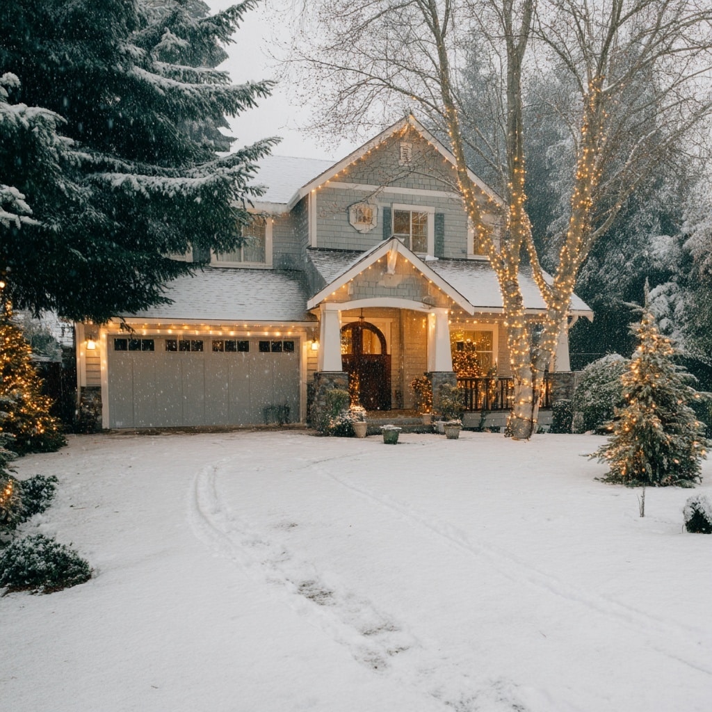 Front Yard Landscaping for the Holidays | Winter Decor Tips & Ideas