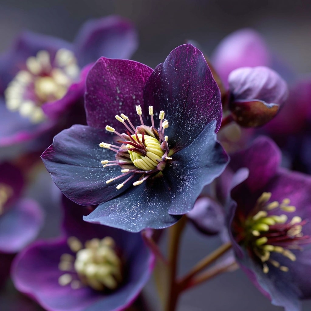 Dark and Handsome Hellebore