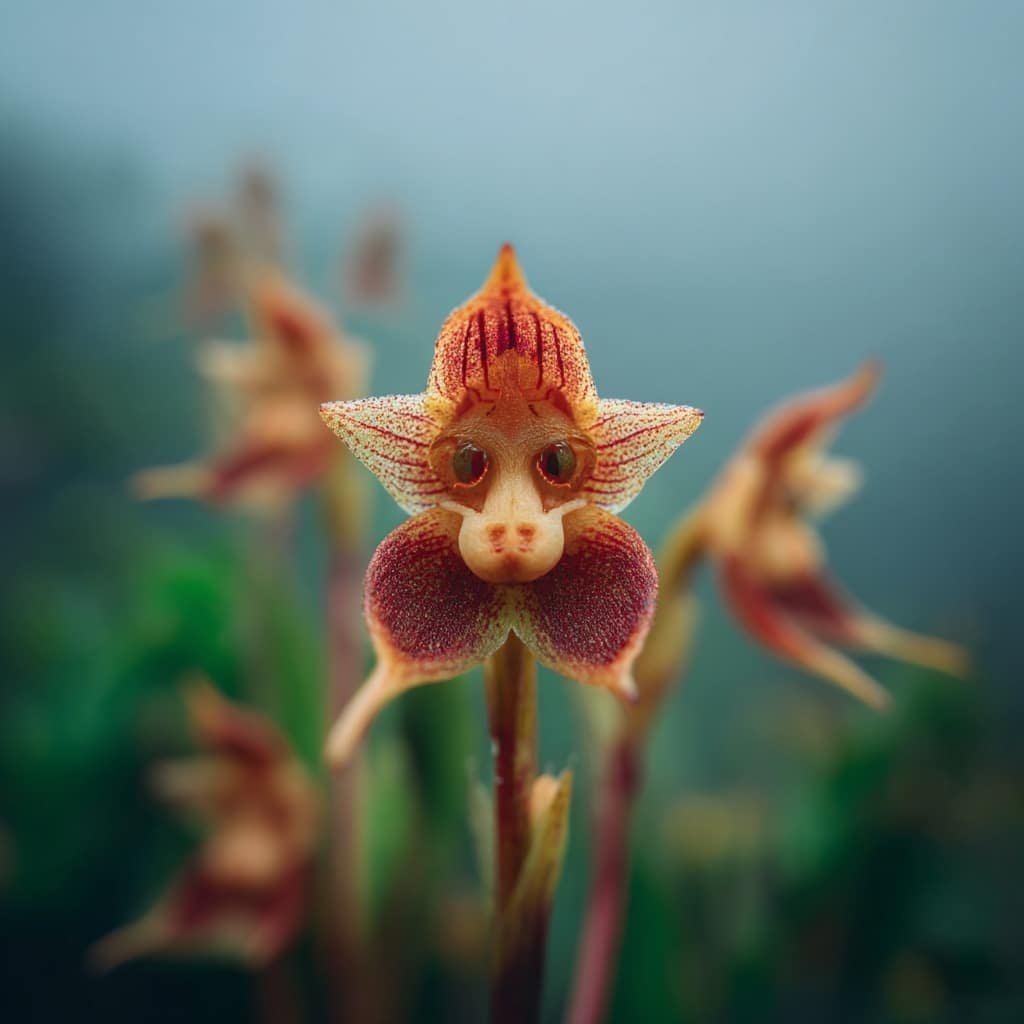 5 Weird Plants From Around the World 2 Monkey Orchid