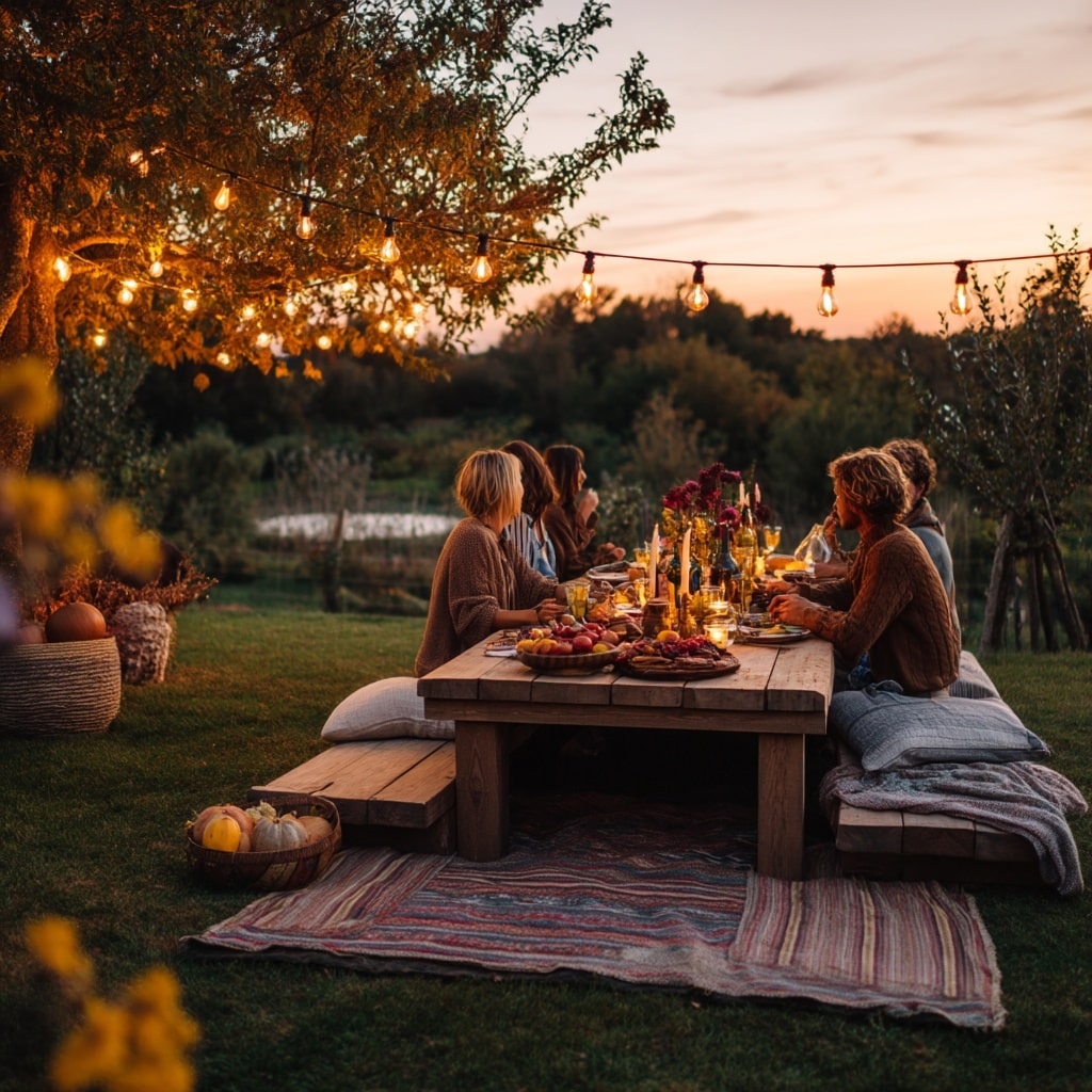 Colorful Backyard Dinner Party Ideas for a Cozy Night 2 Purpose & Occasion Celebrating the Changing