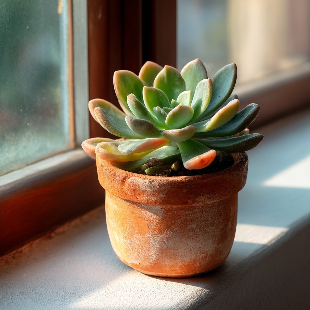 5 Unique Plantas to Grow at Home 2 Stone Rose Succulent (Echeveria)