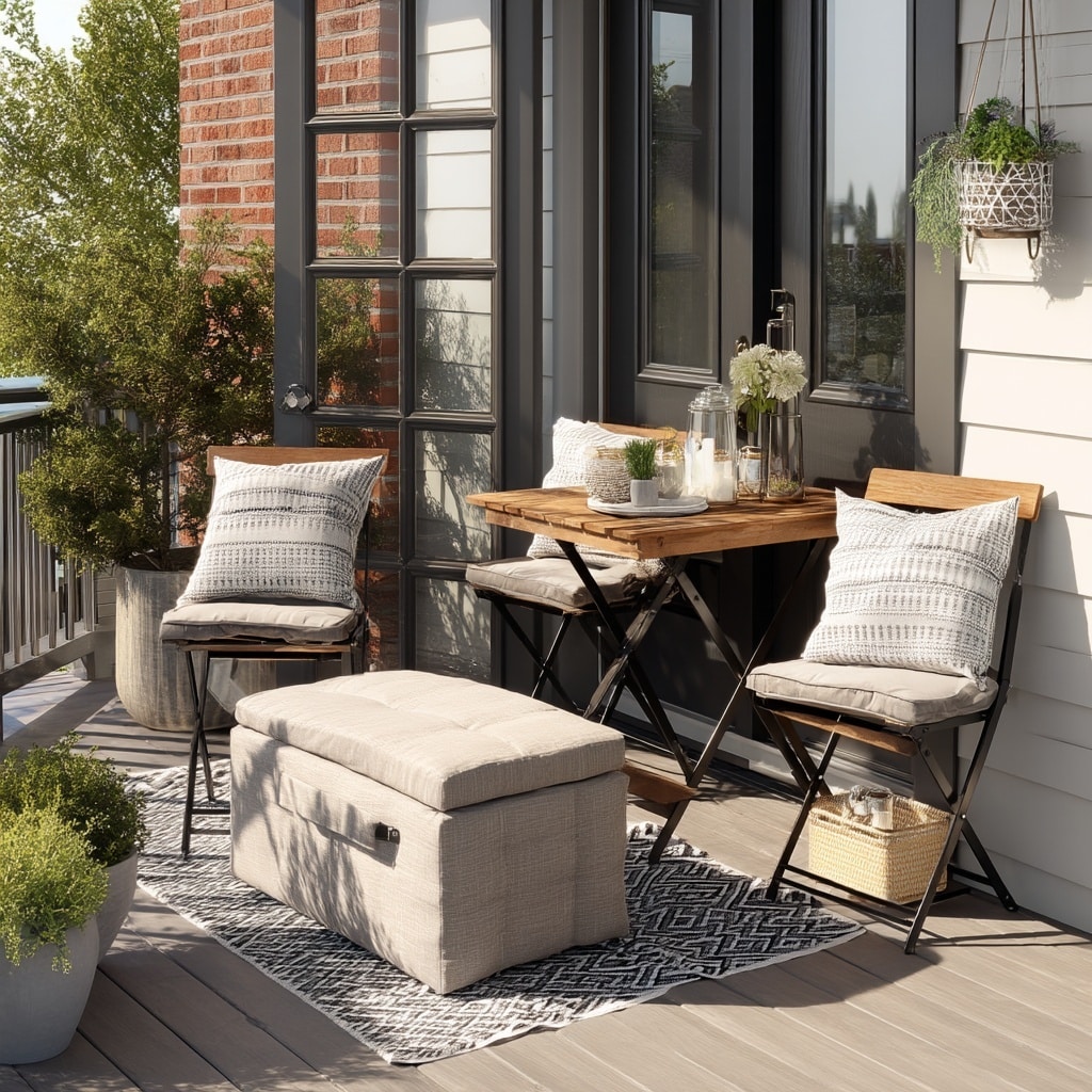 . Use Space-Saving Furniture