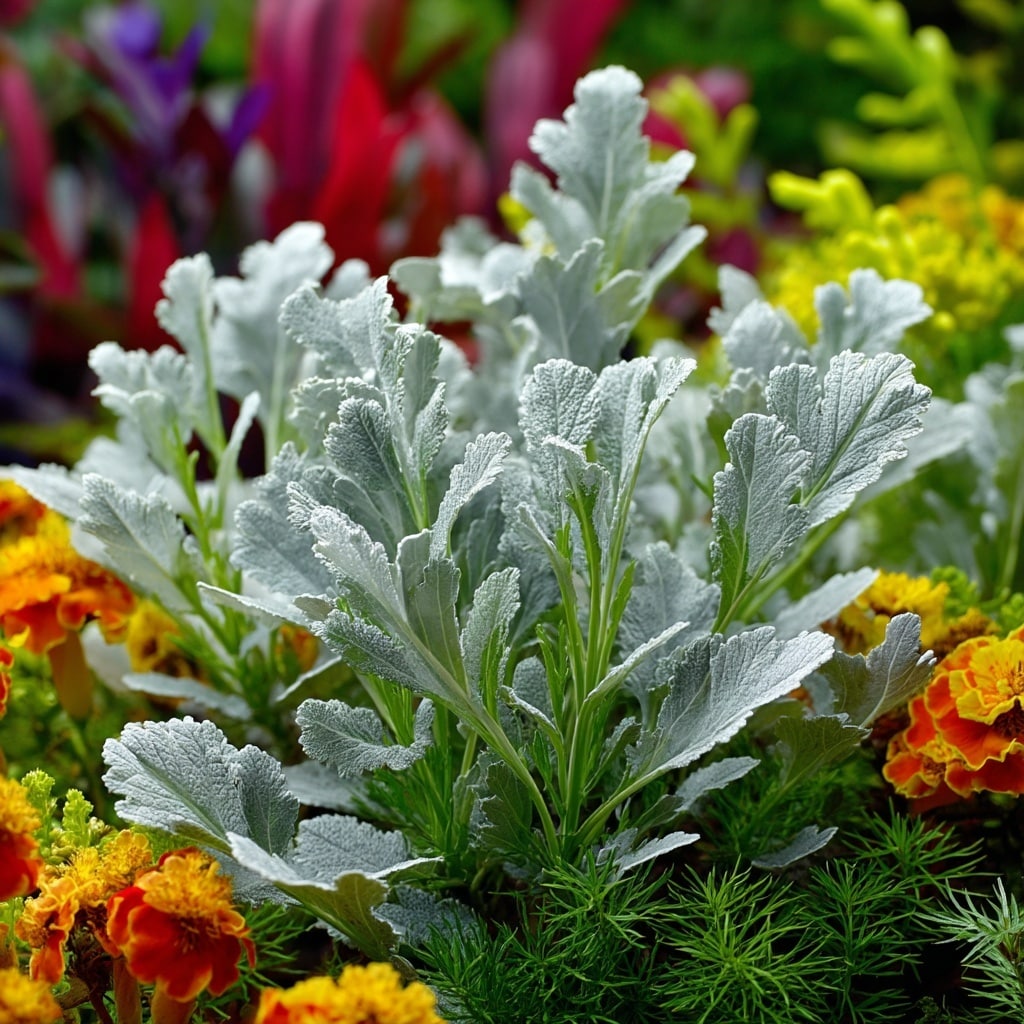 15 Best Deer-Resistant Plants to Keep Your Garden Safe 11 Dusty Miller