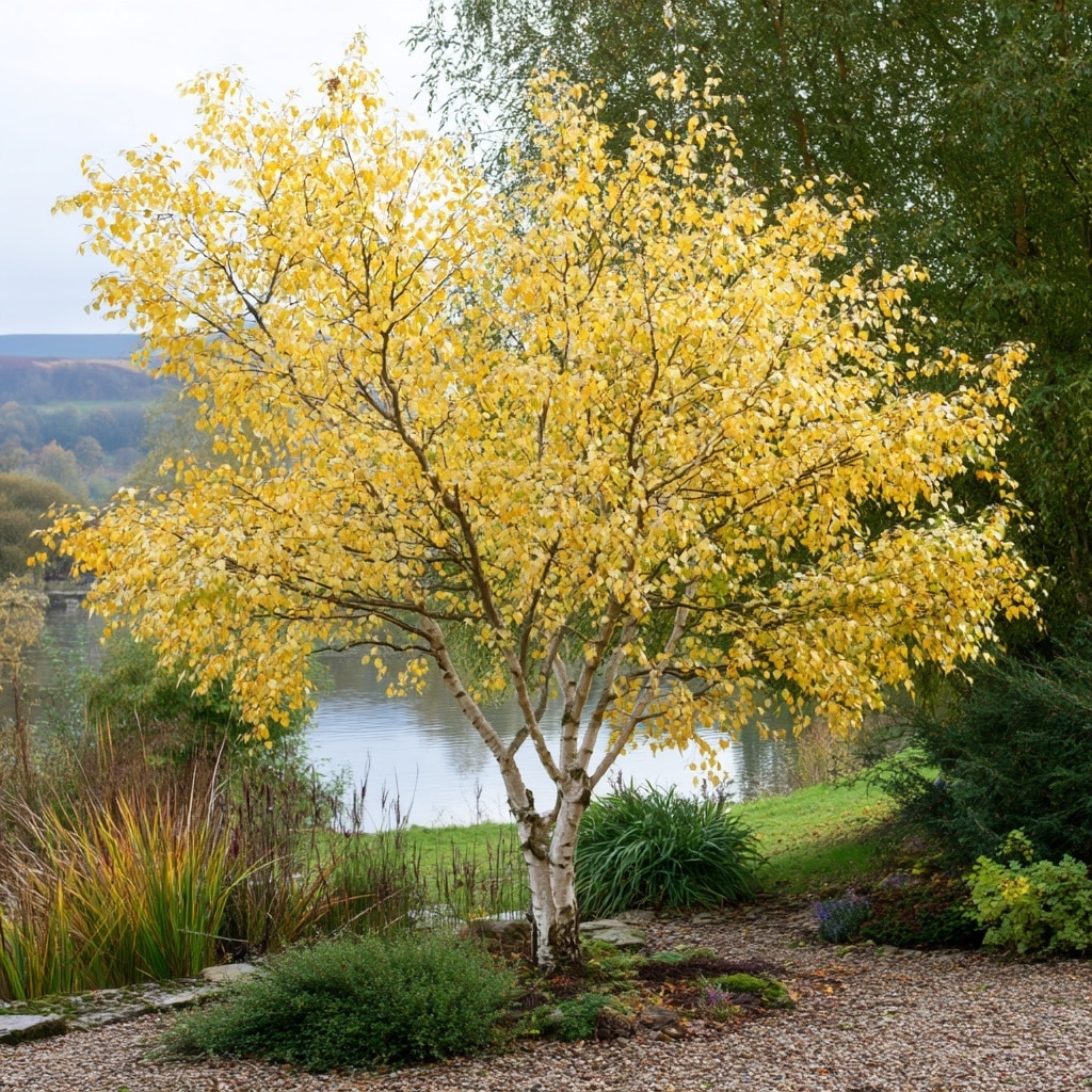 12 Best Fall Trees for Stunning Autumn Color 11 River Birch