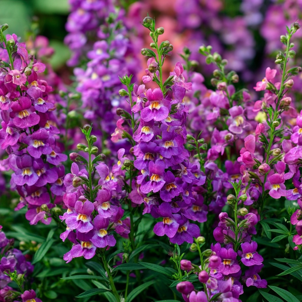 15 Best Deer-Resistant Plants to Keep Your Garden Safe 12 . Angelonia