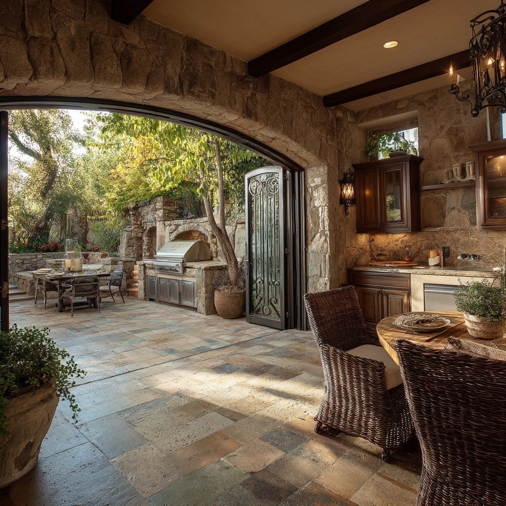 14 Mediterranean Backyard Ideas for a Stylish Retreat 14 Indoor-Outdoor Living Design