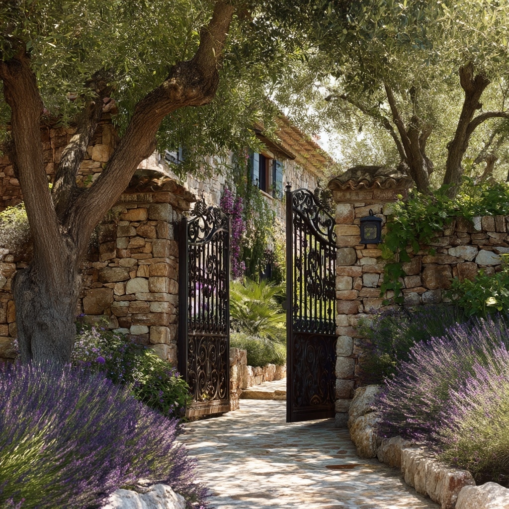 14 Mediterranean Backyard Ideas for a Stylish Retreat 15 Wrought Iron Details