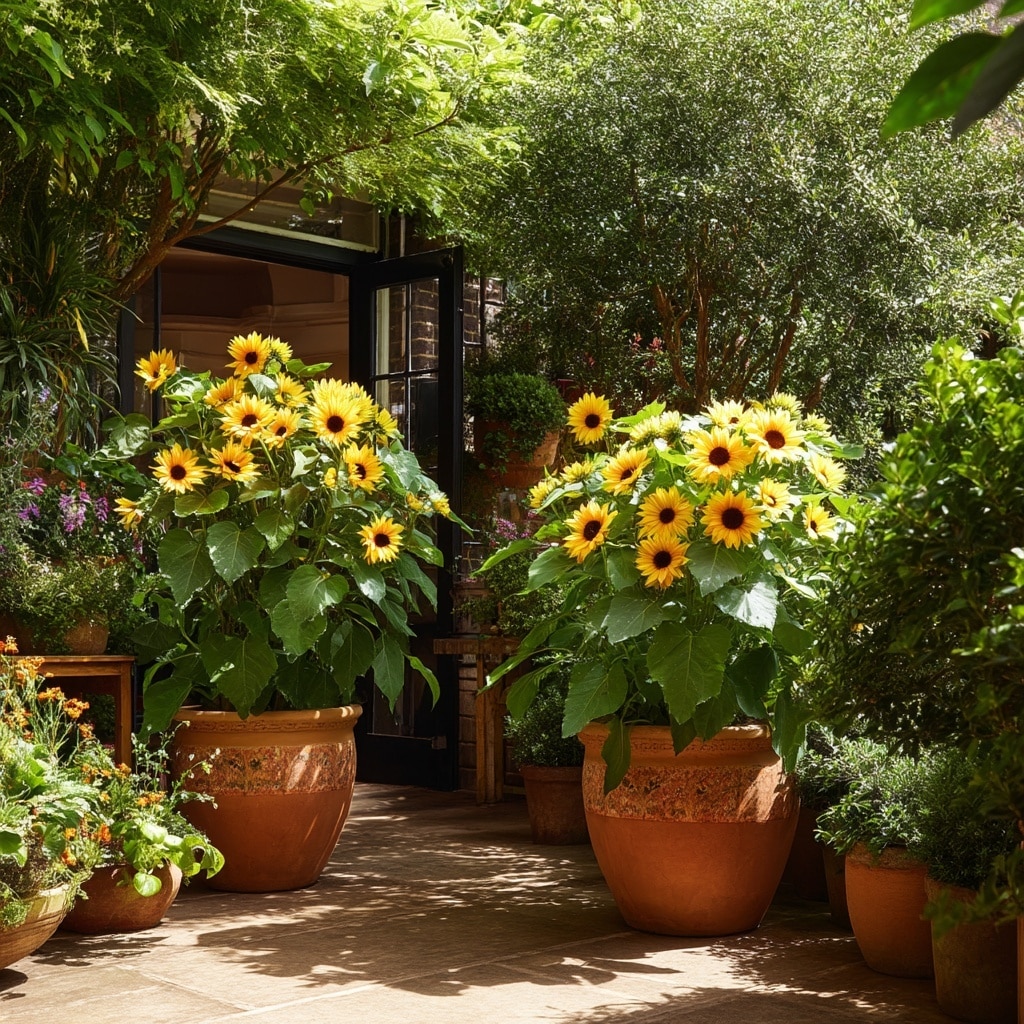 How to Grow and Care for Sunflowers 18 Potting & Repotting Sunflowers