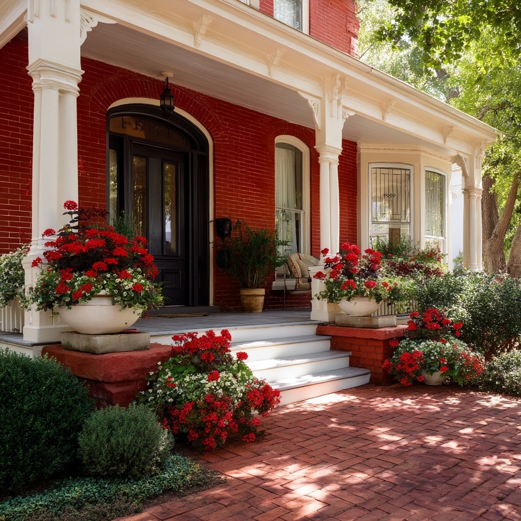 Front Porch Planters: 10 Stylish Ideas for Every Season 3 Create a Two-Tone Look for a Clean, Cohesive Porch