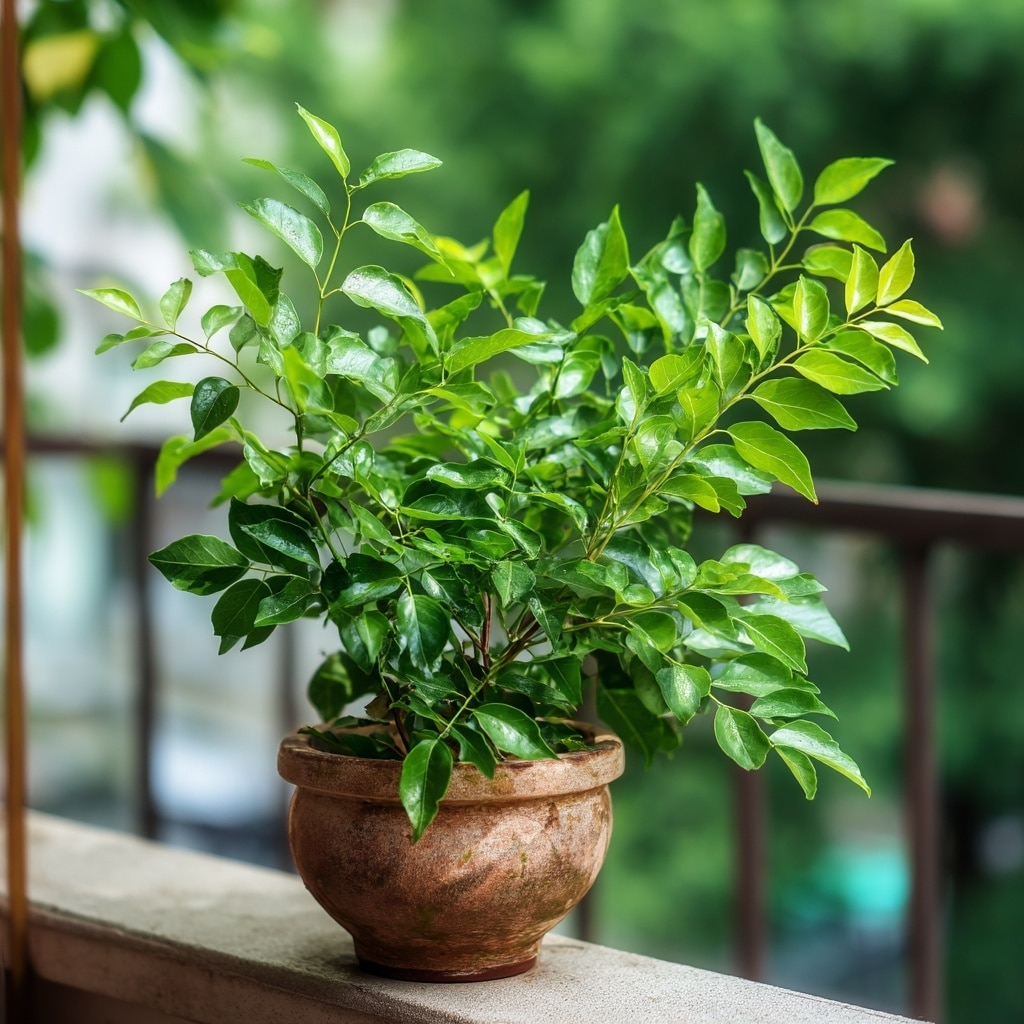 5 Medicinal Plants to Grow at Home Naturally 3 Curry Leaves (Kadi Patta)