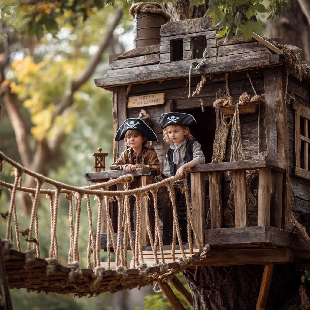 Cool Backyard Treehouse Ideas for Kids & Families