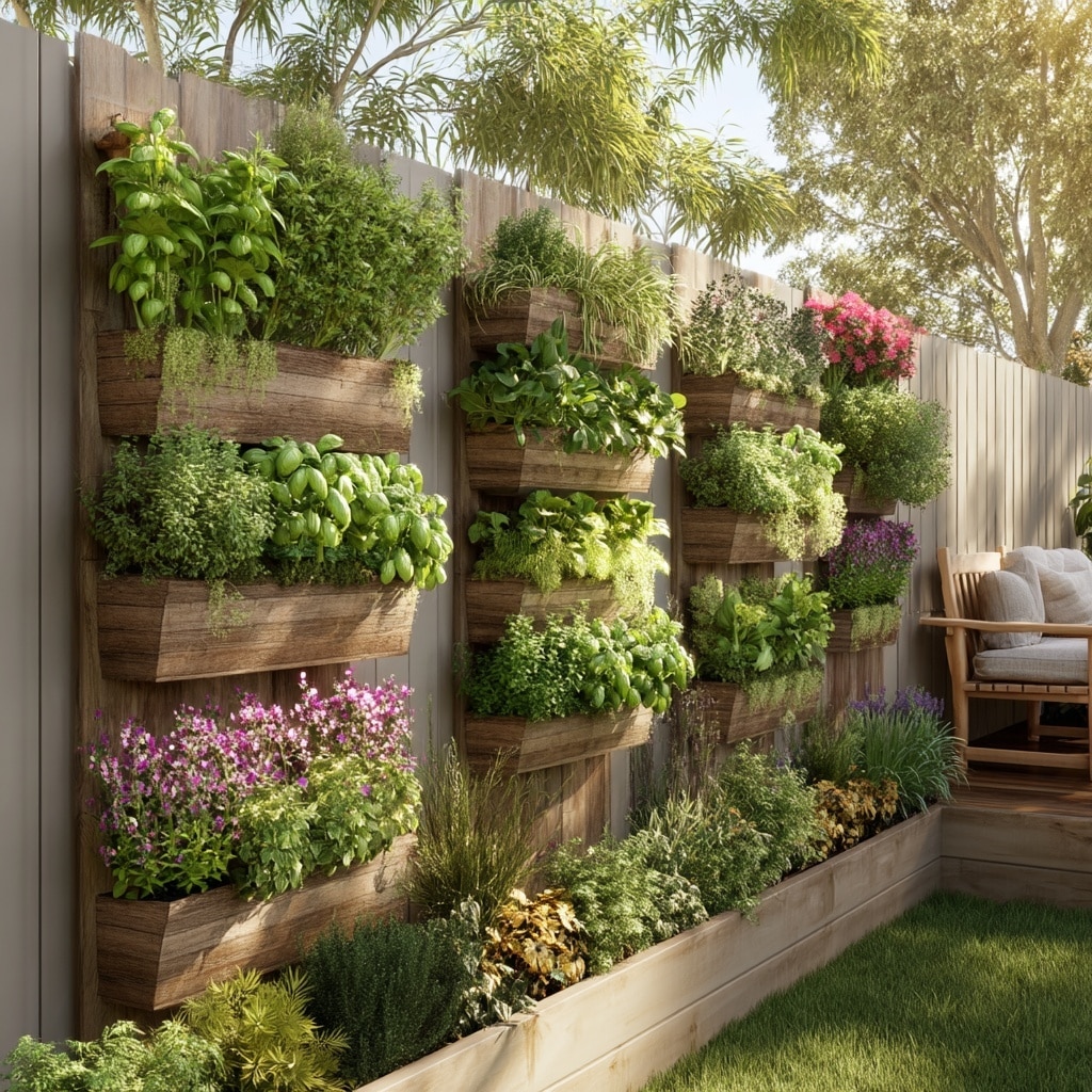 13 Fantastic Backyard Ideas for Small Yards 4 . Go Vertical with Greenery