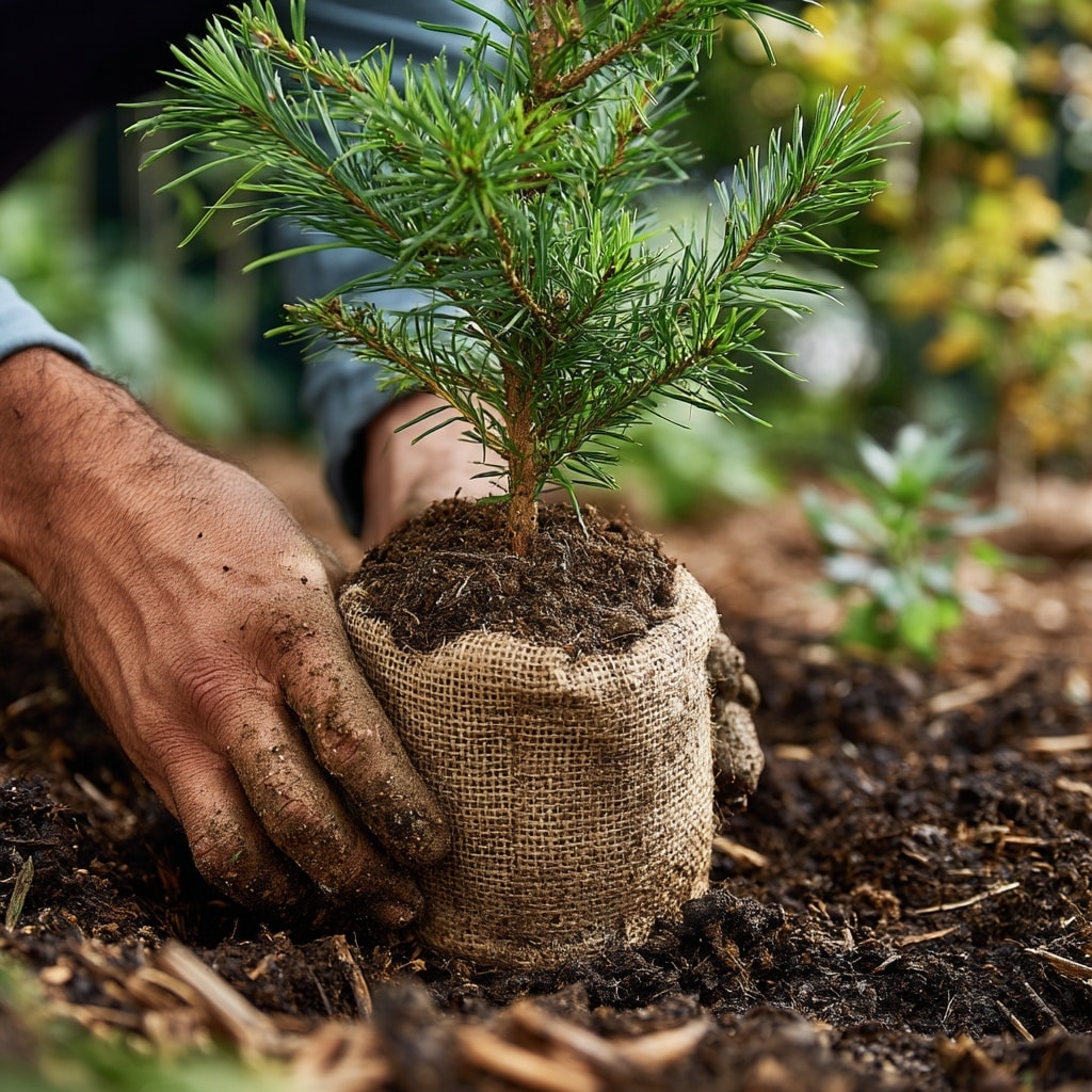 How to Plant a Pine Tree (Seed or Sapling) 3 How to Plant a Pine Tree from a Sapling