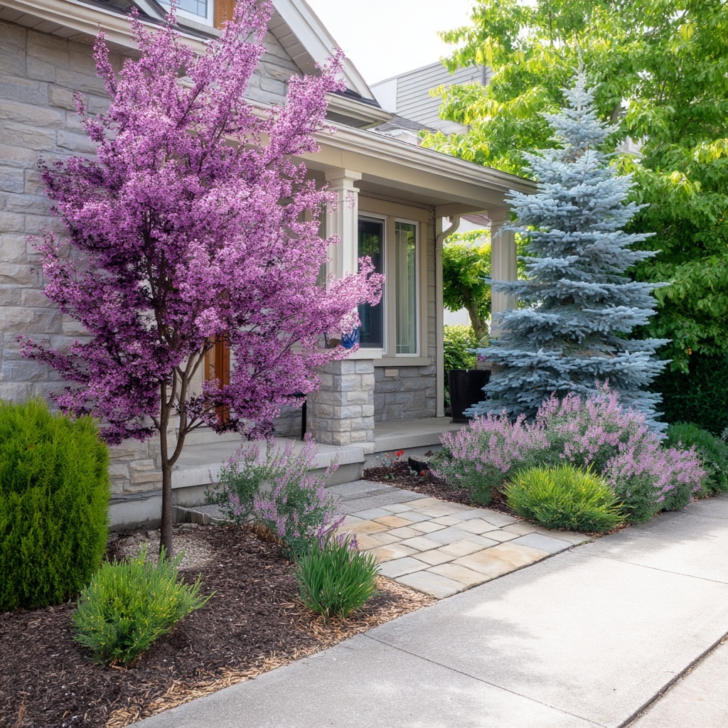 Small Front Yard Landscaping: 9 Stylish, Easy Ideas 3 . Select the Right Trees