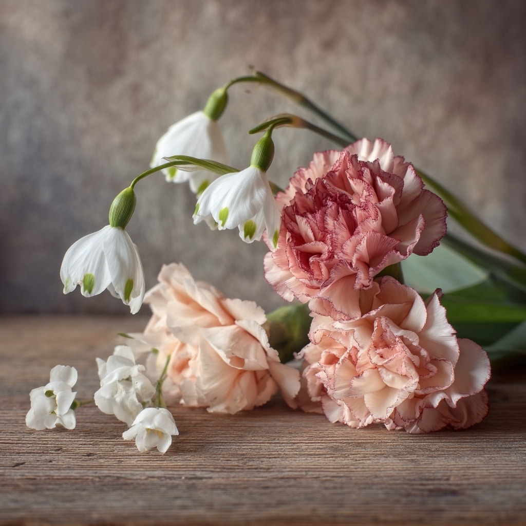 January Flowers: Carnations & Snowdrops for Meaningful Winter Gifts 4 January Flowers: Carnations & Snowdrops for Meaningful Winter Gifts