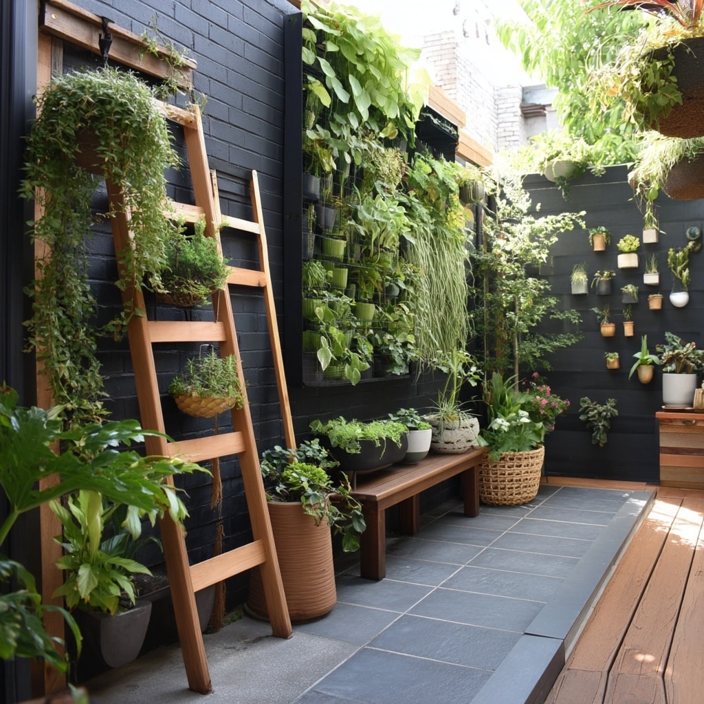5 Modern Backyard Ideas to Transform Your Outdoor Space 4 Vertical Greenery Made Practical Maximize Space with Smart Planting