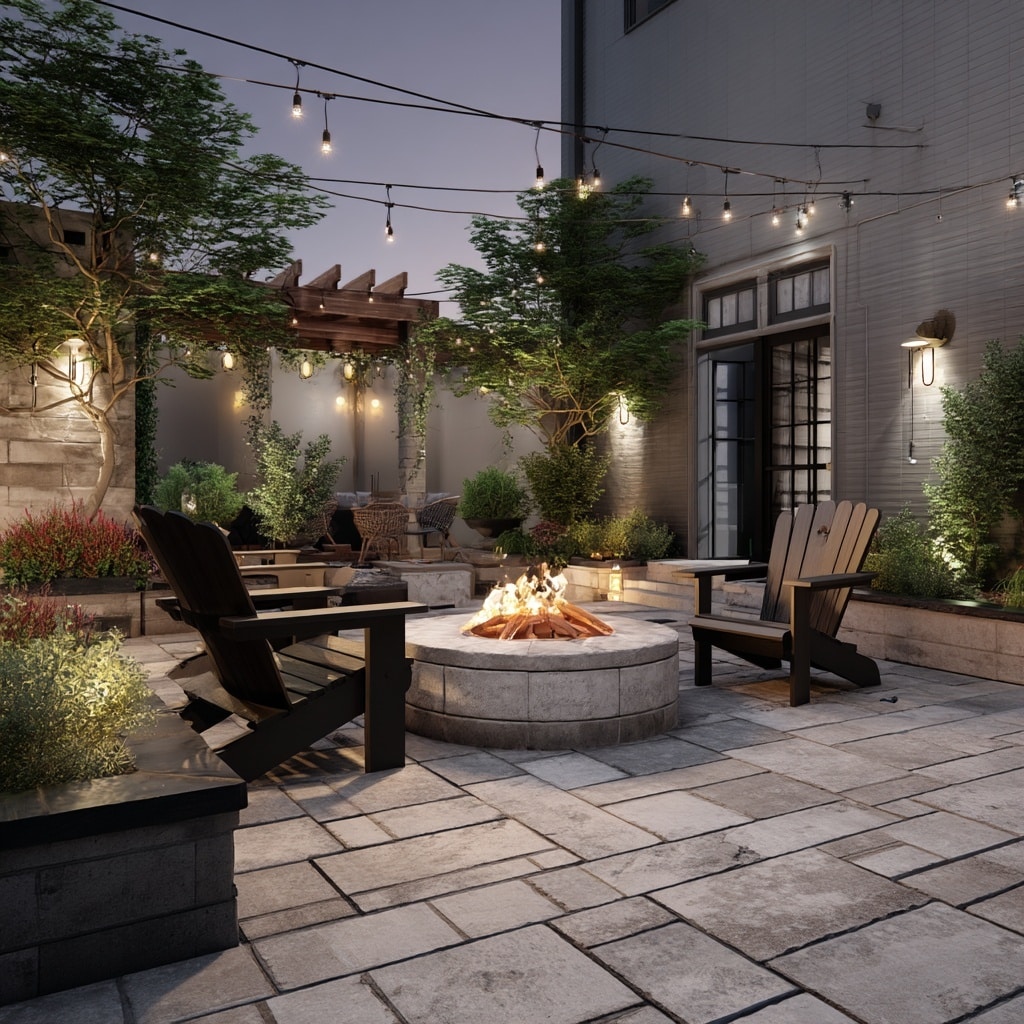 13 Fantastic Backyard Ideas for Small Yards 5 . Add a Fire Feature