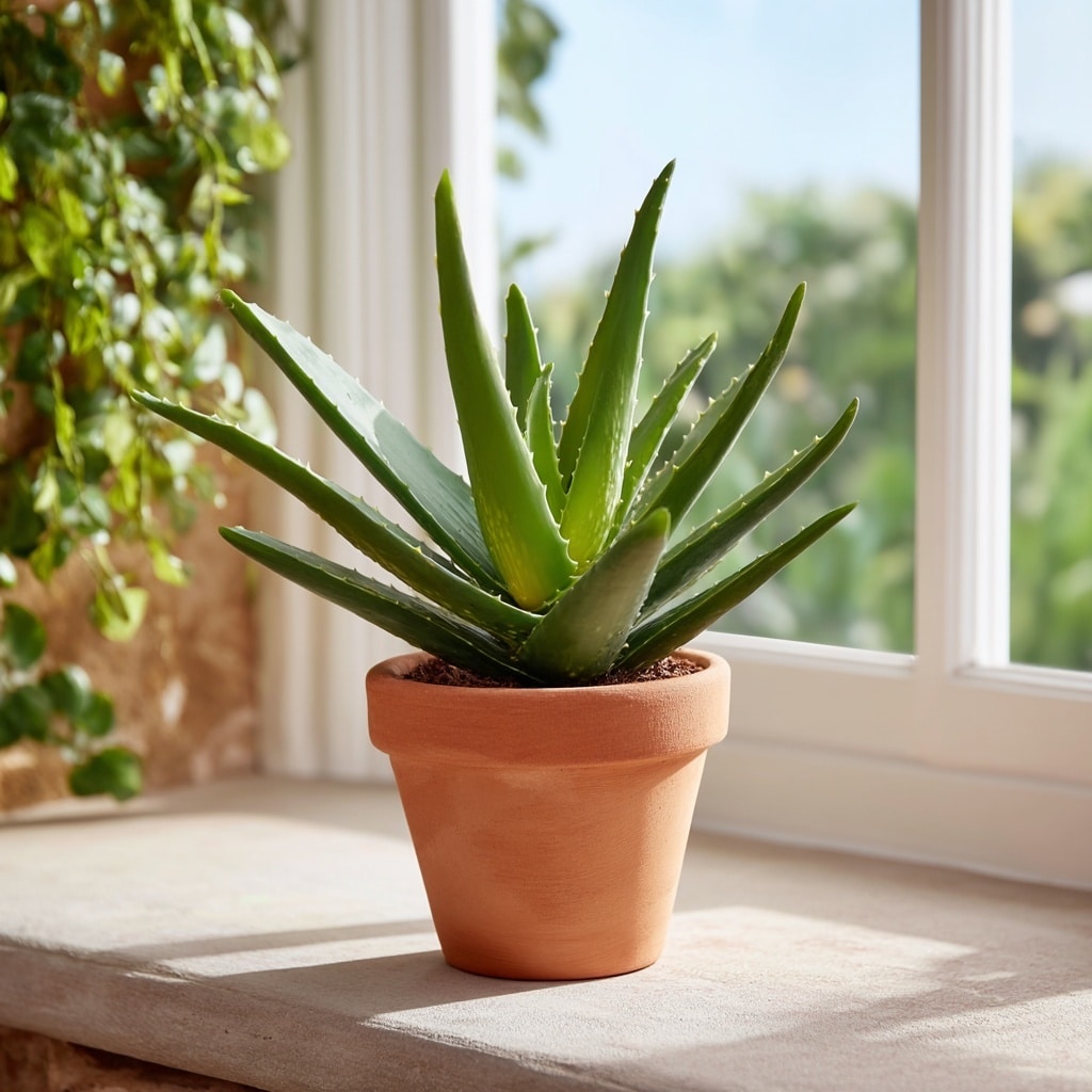 5 Medicinal Plants to Grow at Home Naturally 4 . Aloe Vera