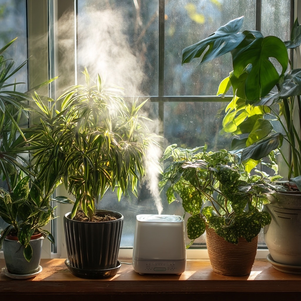 6 Easy Indoor Plant Care Tips for Healthy Growth 5 Boost Humidity Indoors
